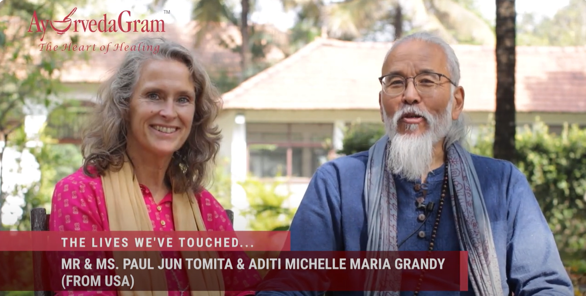 Mr. Paul Jun Tomita & Mrs. Aditi Michelle Maria Grandy