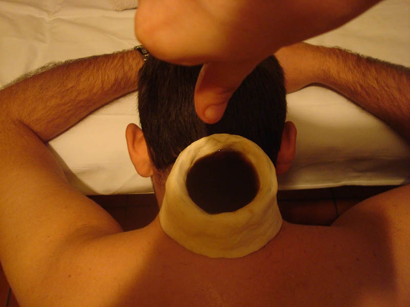 Greeva Vasti Kerala Ayurveda Therapy Bangalore India